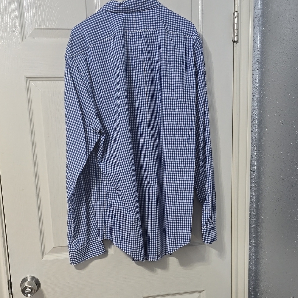Polo by Ralph Lauren Men's Blue Checkered Shirt - Picture 4 of 5